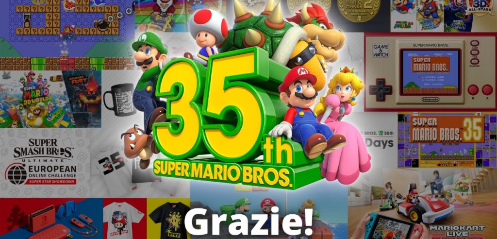festeggiamenti mario