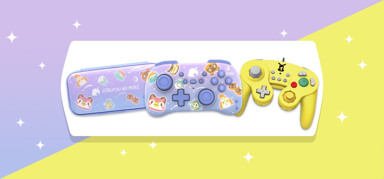 HORI mostra i nuovi accessori ispirati ad Animal Crossing e a Nintendo