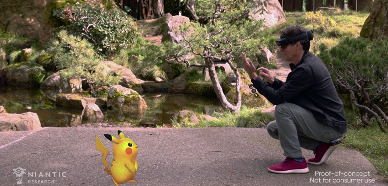 Niantic sperimenta le HoloLens di Microsoft con Pokémon GO