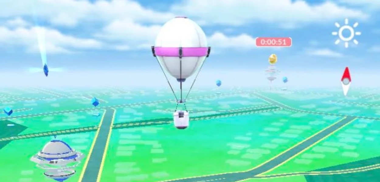 In Pokémon GO arrivano delle mongolfiere sponsorizzate