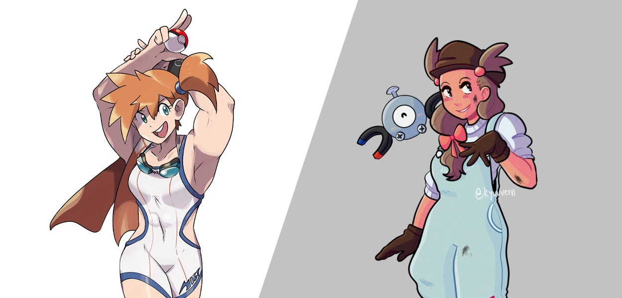Pokémon fanart capipalestra Jasmine Misty