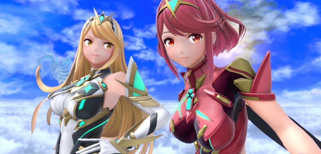Pyra Mythra Super Smash Bros