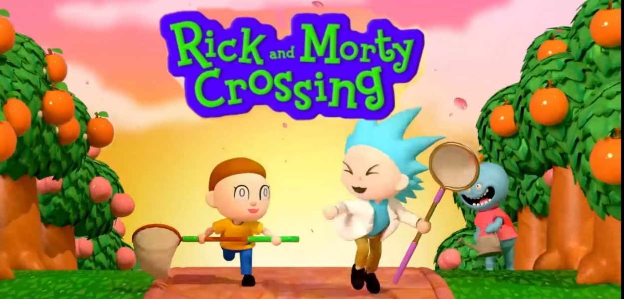 Ecco il folle crossover tra Animal Crossing e Rick e Morty