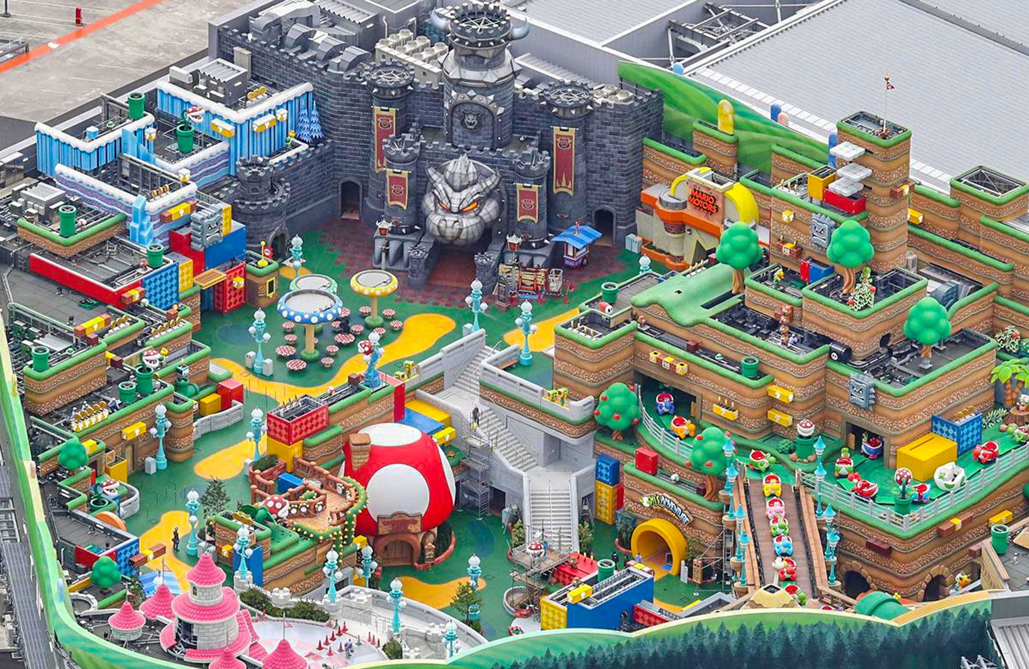 Il Super Nintendo World negli USA non aprirà prima del 2025