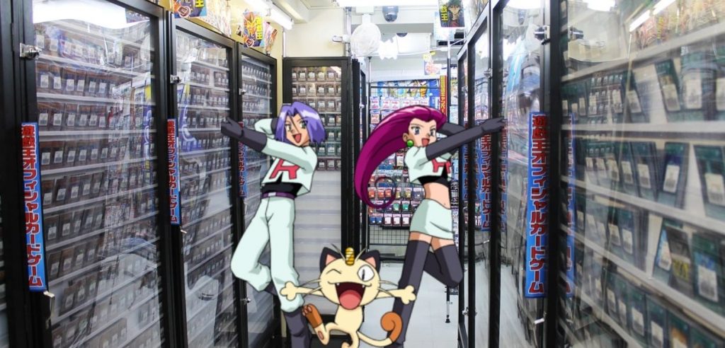 Team Rocket furto negozio California