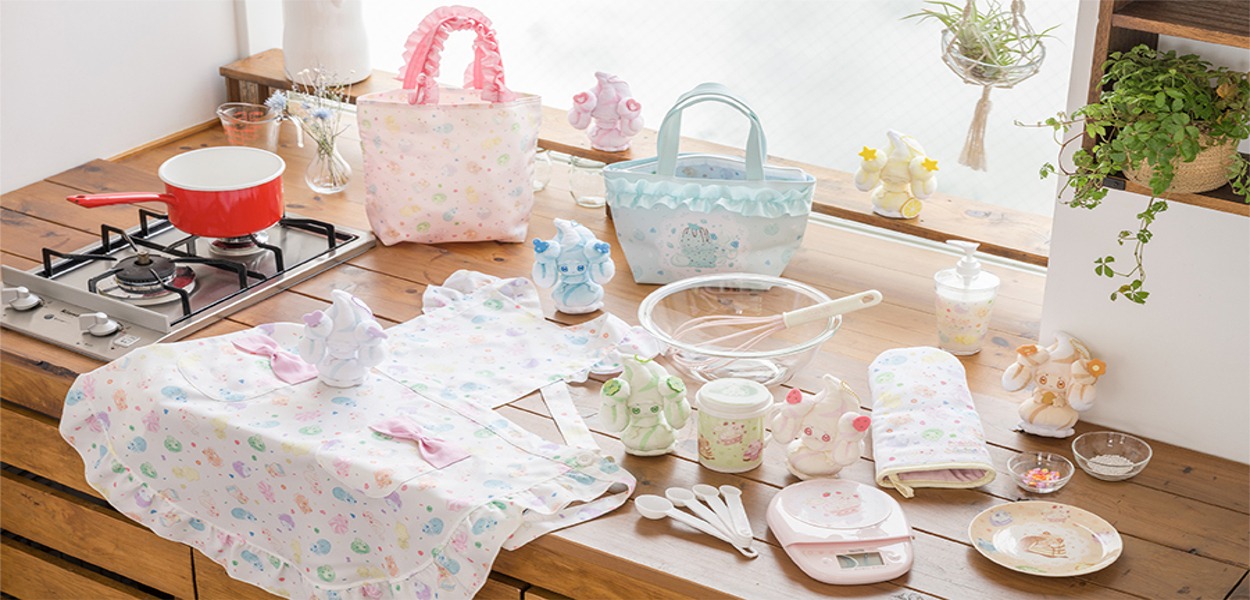 La moda Alcremie in cucina nella nuova collezione del Pokémon Center