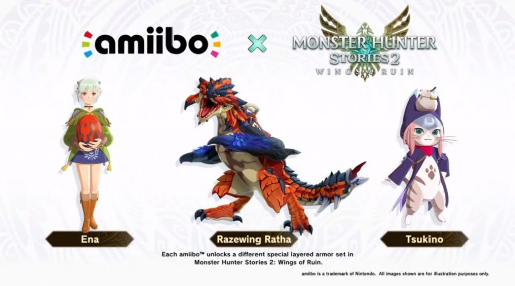 amiibo monster hunter stories