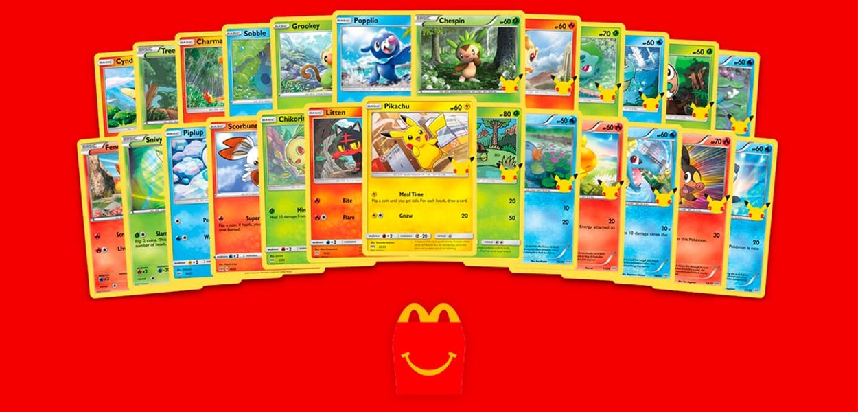 Carte Pokémon del McDonald's all'asta su eBay per centinaia di dollari