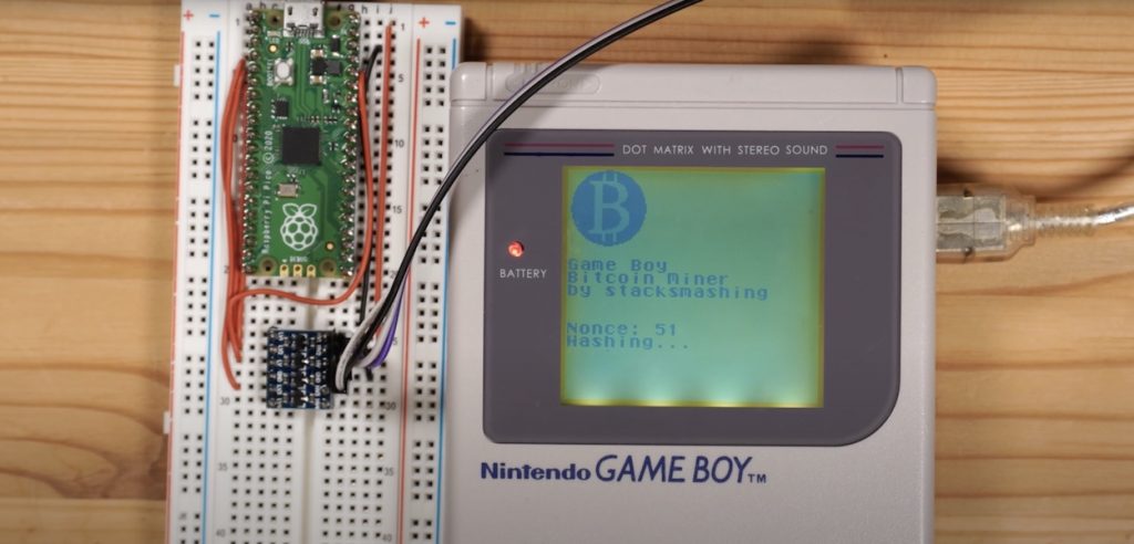 game boy bitcoin criptovalute