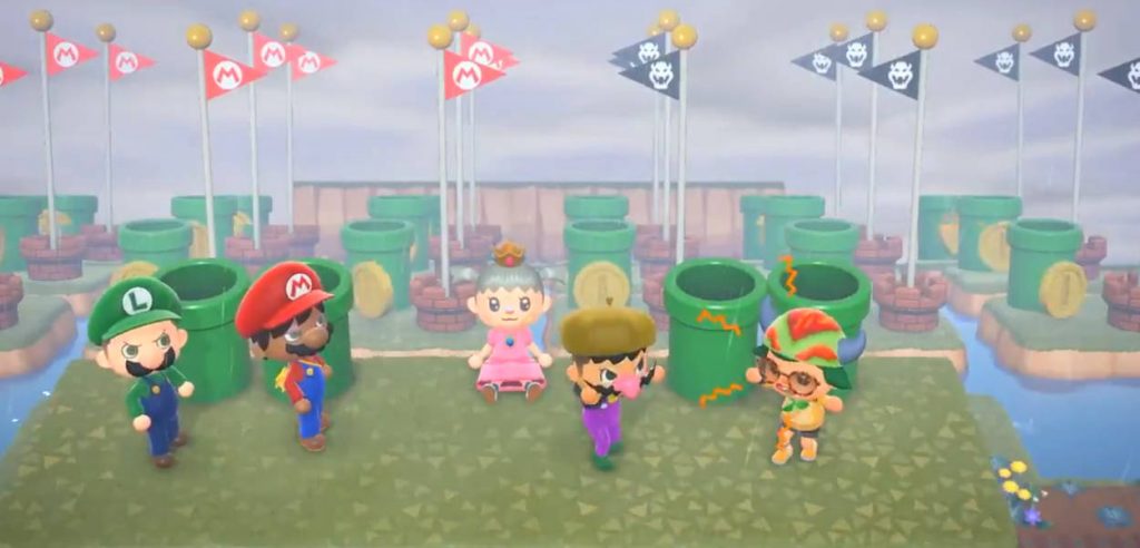 Animal Crossing New Horizons Super Mario