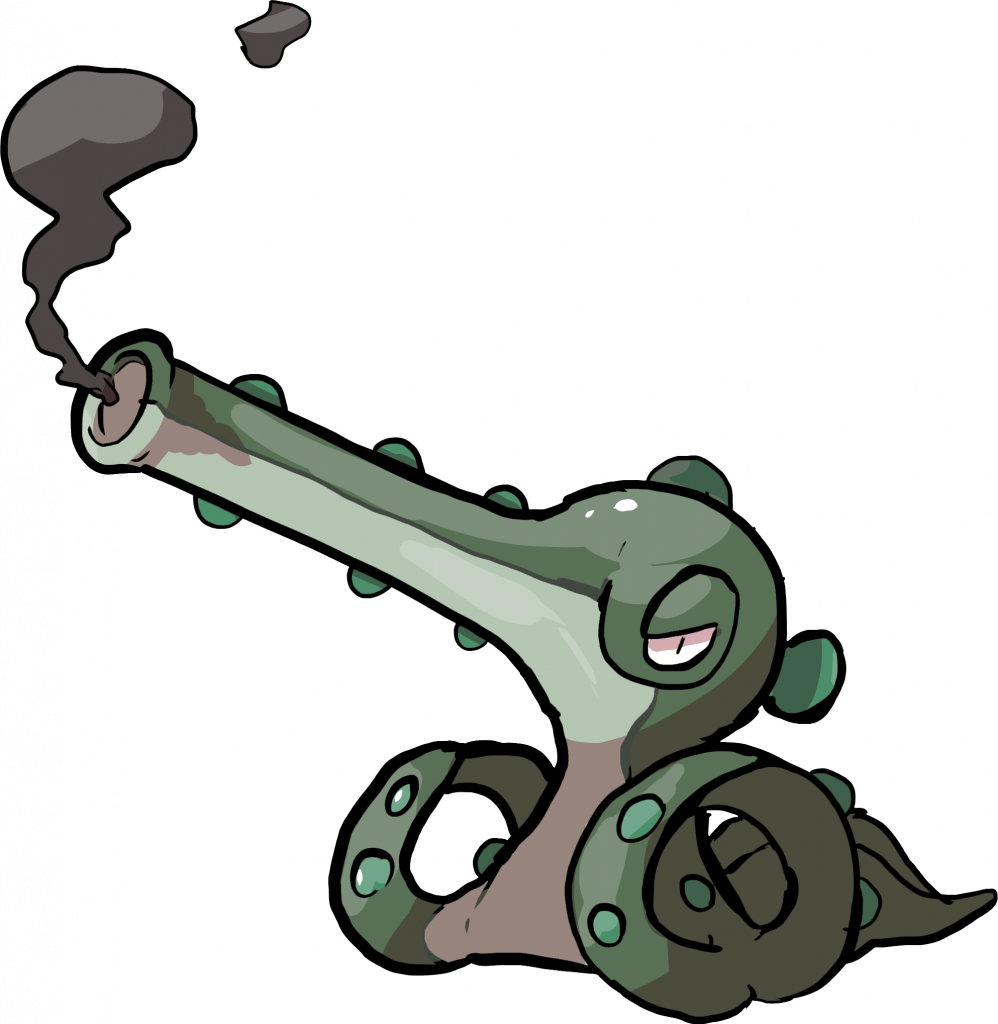 Forme antiche: Octillery cannone