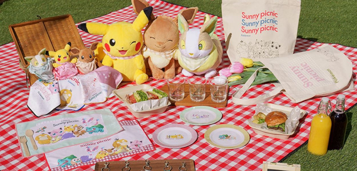 Pic-nic con i Pokémon: arriva l'imperdibile linea primaverile