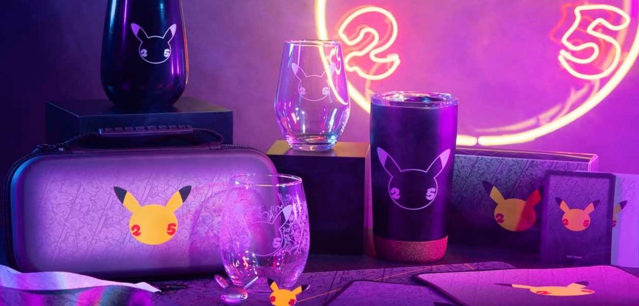 Svelati i nuovi prodotti esclusivi del Pokémon Center per il 25° anniversario