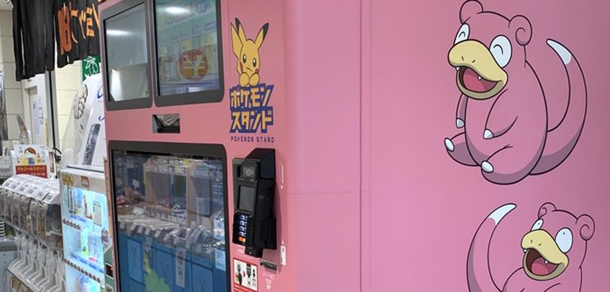 In Giappone arriva un distributore di Slowpoke (speriamo non sia lento)