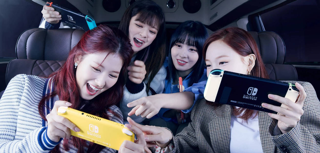 Il gruppo K-Pop TWICE è il nuovo testimonial di Nintendo Switch
