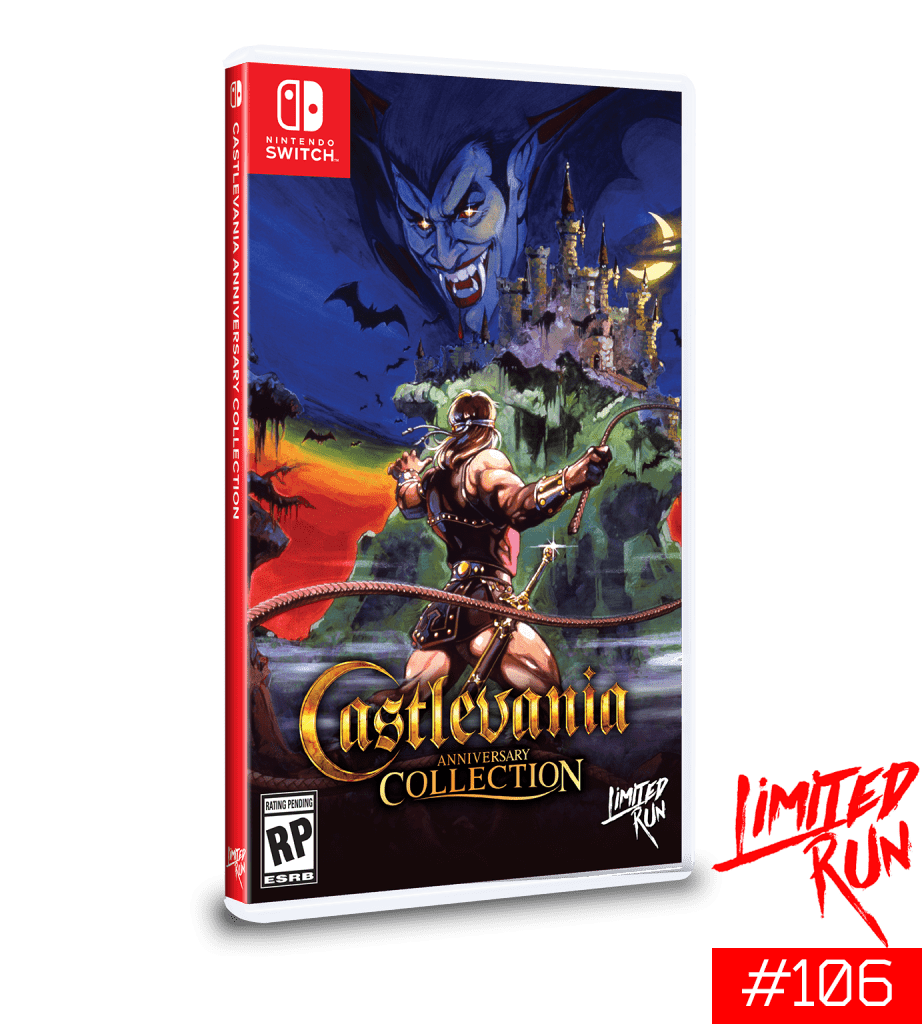 Versione fisica di Castlevania Anniversary Collection, in preordine dal 14 maggio.