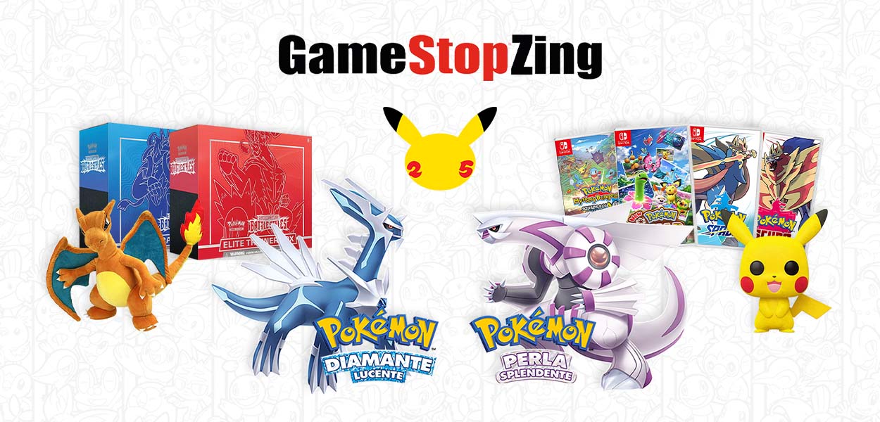 GameStopZing festeggia i 25 anni Pokémon con tante offerte