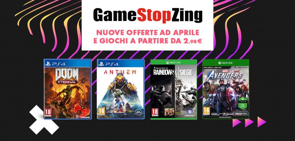 GameStopZing aprile