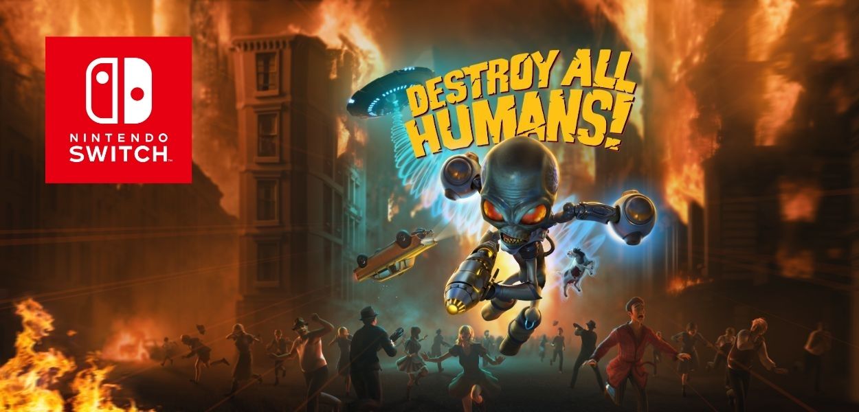Gli alieni di Destroy All Humans! atterrano su Nintendo Switch questa estate