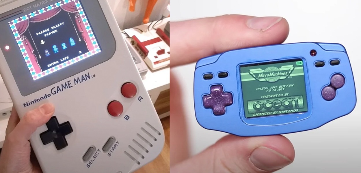 Game Boy: versione Maxi e versione Mini
