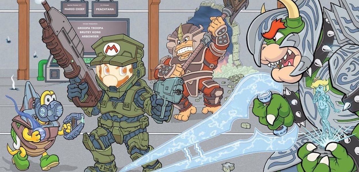 Zelda in versione studio  Ghibli, Mario in versione Halo: quando i mondi si uniscono