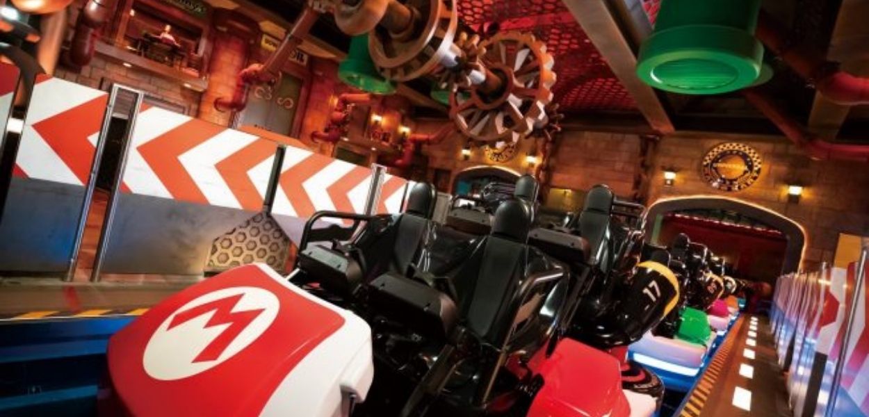 Ecco come funziona l'attrazione di Mario Kart al Super Nintendo World