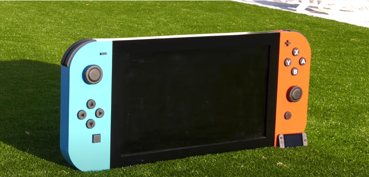 Modder crea la Nintendo Switch più grande del mondo