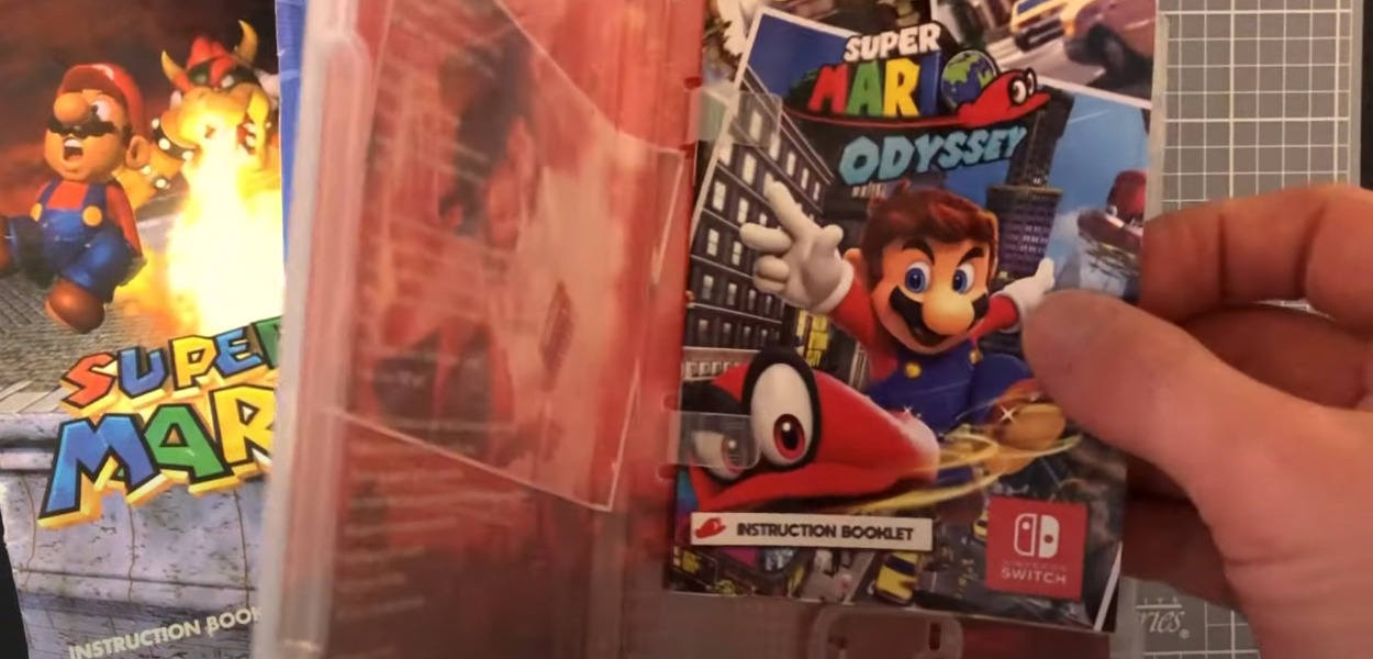 Nostalgia del libretto di istruzioni su Switch? Un giocatore se lo crea da solo