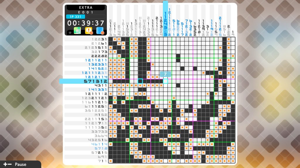 Picross S6 puzzle extra