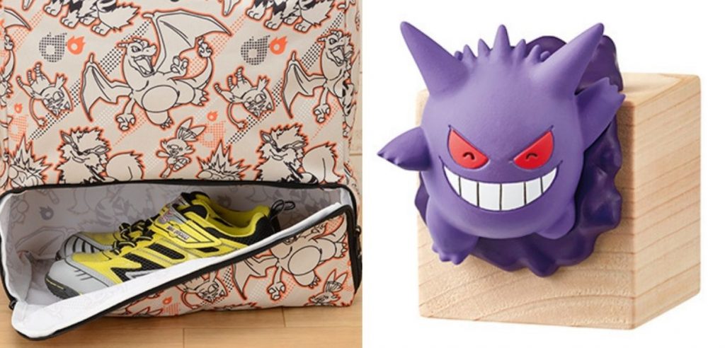 Pokémon center zaino tipo Fuoco Gengar statuina