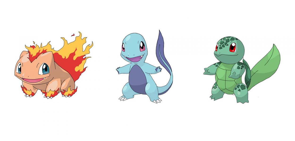 Pokémon iniziali Kanto