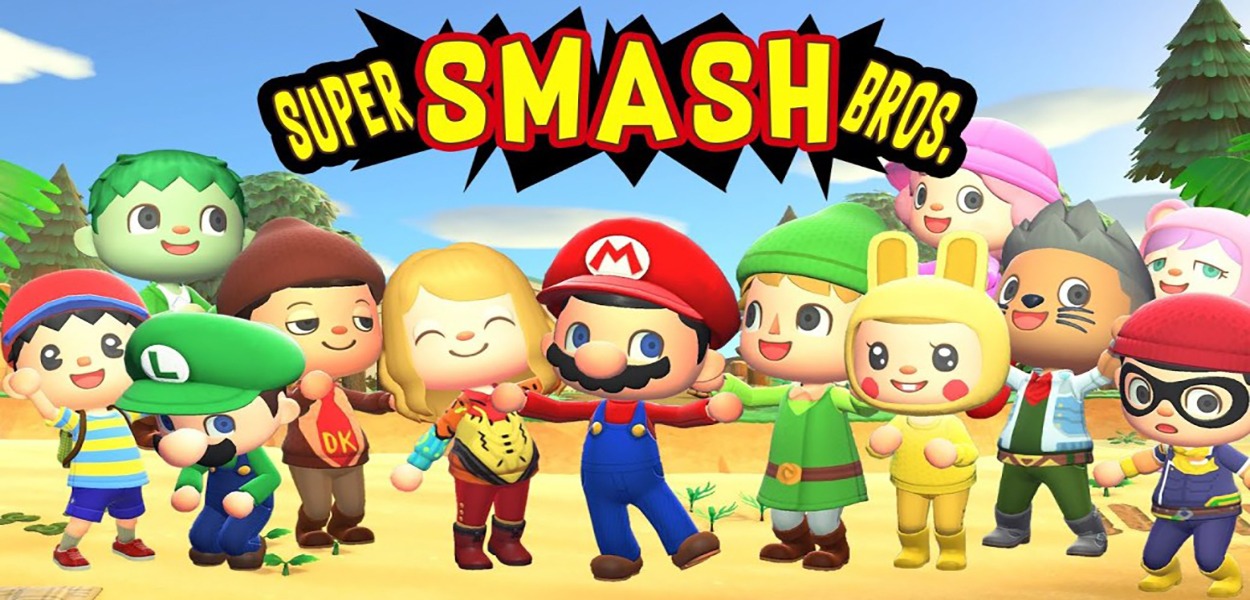 L'intro di Super Smash Bros. ricreata in Animal Crossing