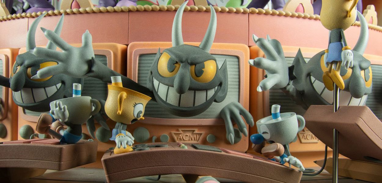 mostra 3d cuphead
