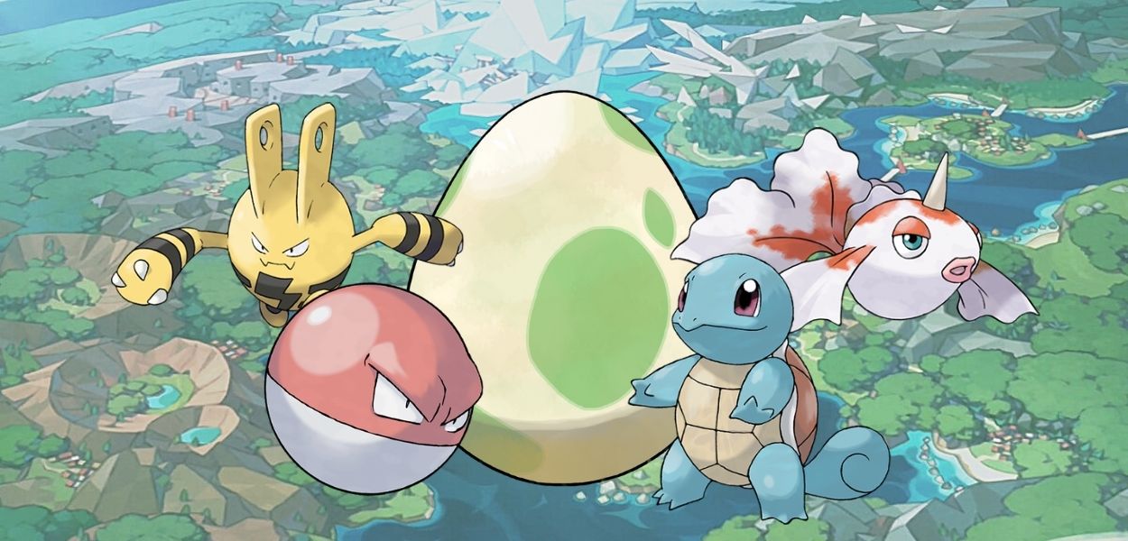 Le Uova Pokémon Elettro e Acqua torneranno a schiudersi a Pasio