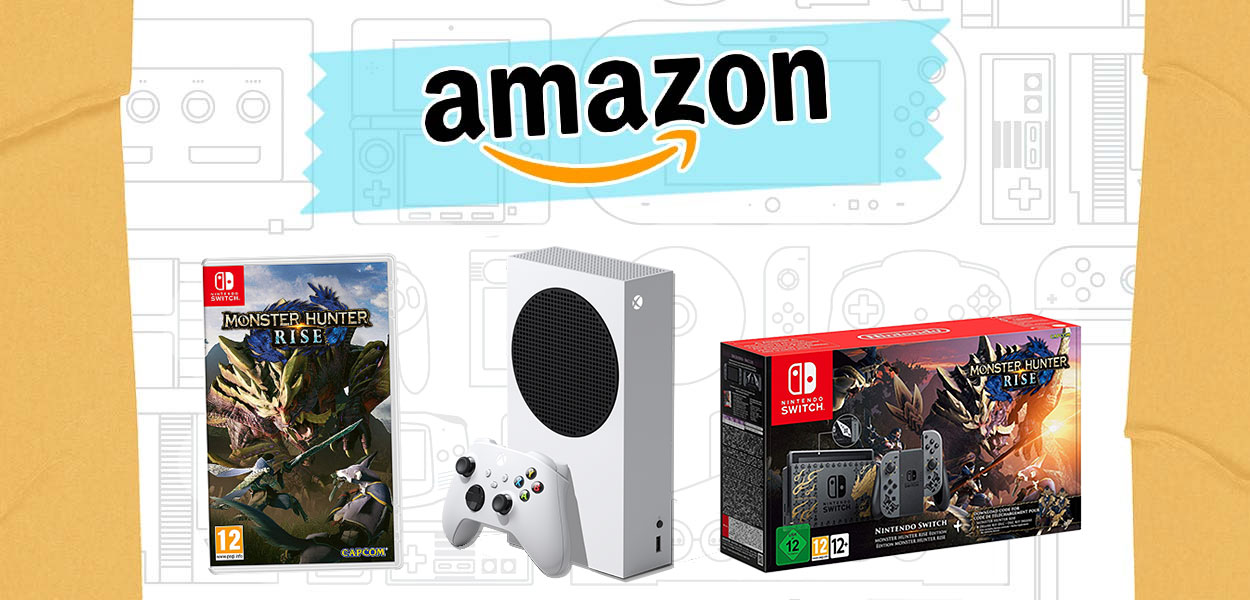 Le offerte Amazon della settimana: da Monster Hunter Rise alle console