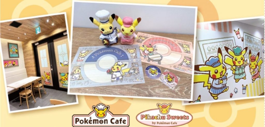 nuovi arredamenti pokémon café