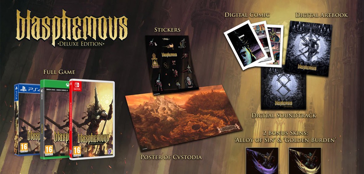 In arrivo la versione deluxe di Blasphemous per Nintendo Switch