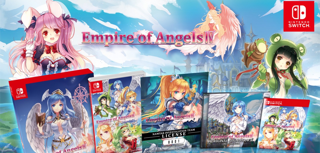 L'RPG tattico Empire of Angels IV arriva su Nintendo Switch