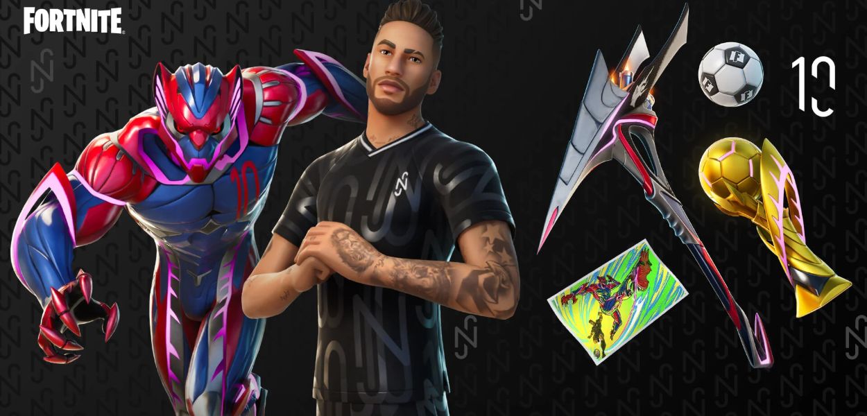 Fortnite: arriva la skin di Neymar