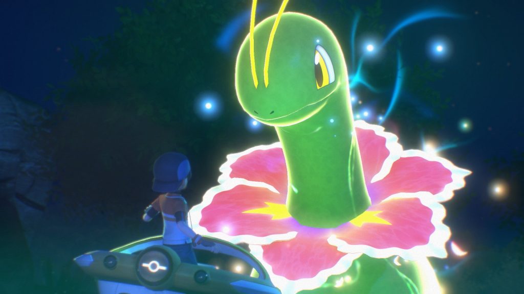 meganium gigante in new pokemon snap