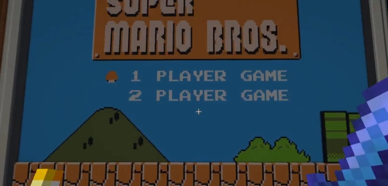 Sapevate che si può giocare Super Mario su Minecraft?