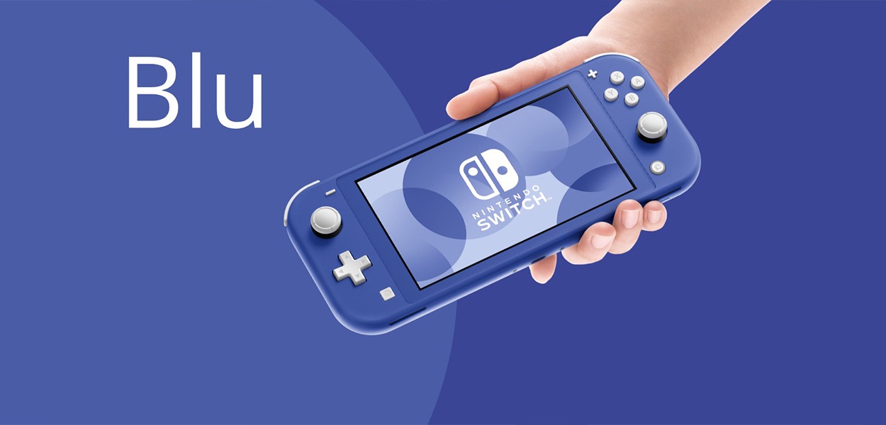 Nintendo Switch Lite: annunciata la nuova colorazione blu