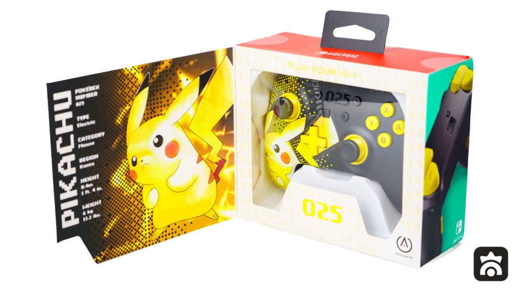 Packaging del Controller Avanzato Pikachu 025 di PowerA