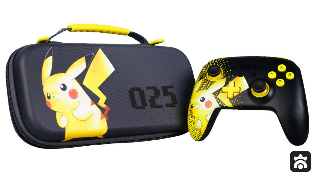 Custodia Protettiva e Controller Avanzato PowerA di Pikachu