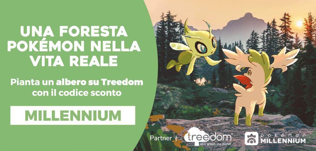 Foresta Pokémon con Treedom