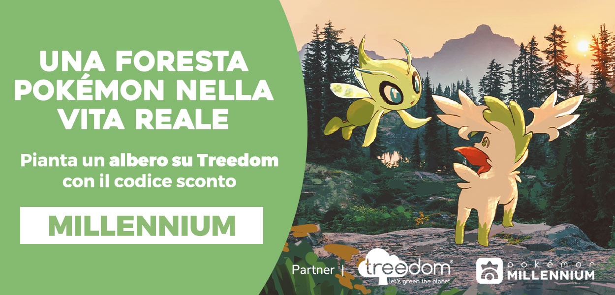 Aiutaci a realizzare la prima foresta Pokémon nella vita reale!
