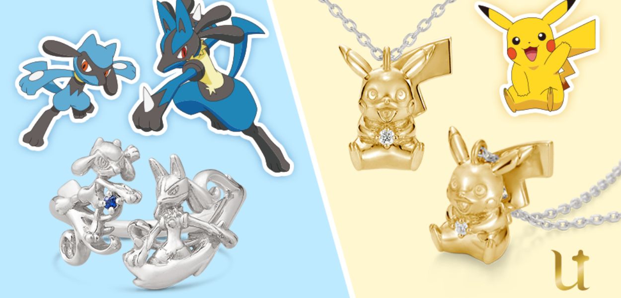 Una nuova linea di gioielli Pokémon arriva in Giappone