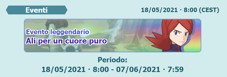 Argento e Ho-Oh tornano nell'Evento leggendario “Ali per un cuore puro”