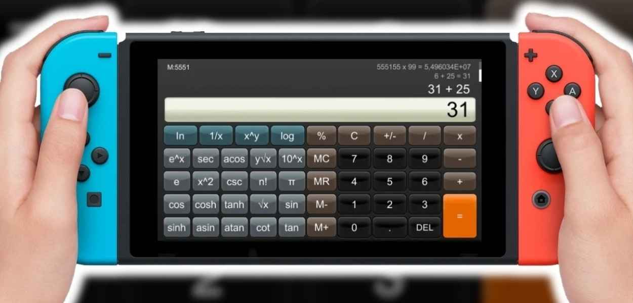 Boom di recensioni dei fan per la Calcolatrice di Nintendo Switch: 
