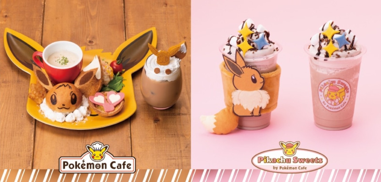 Nuovi piatti a tema Eevee nei Pokémon Café!